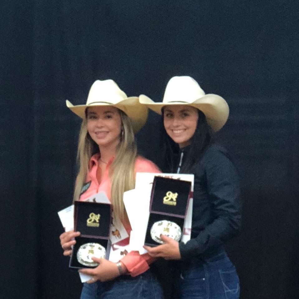 Mattie and Emme Colvard compete in 2019 International Finals Youth Rodeo